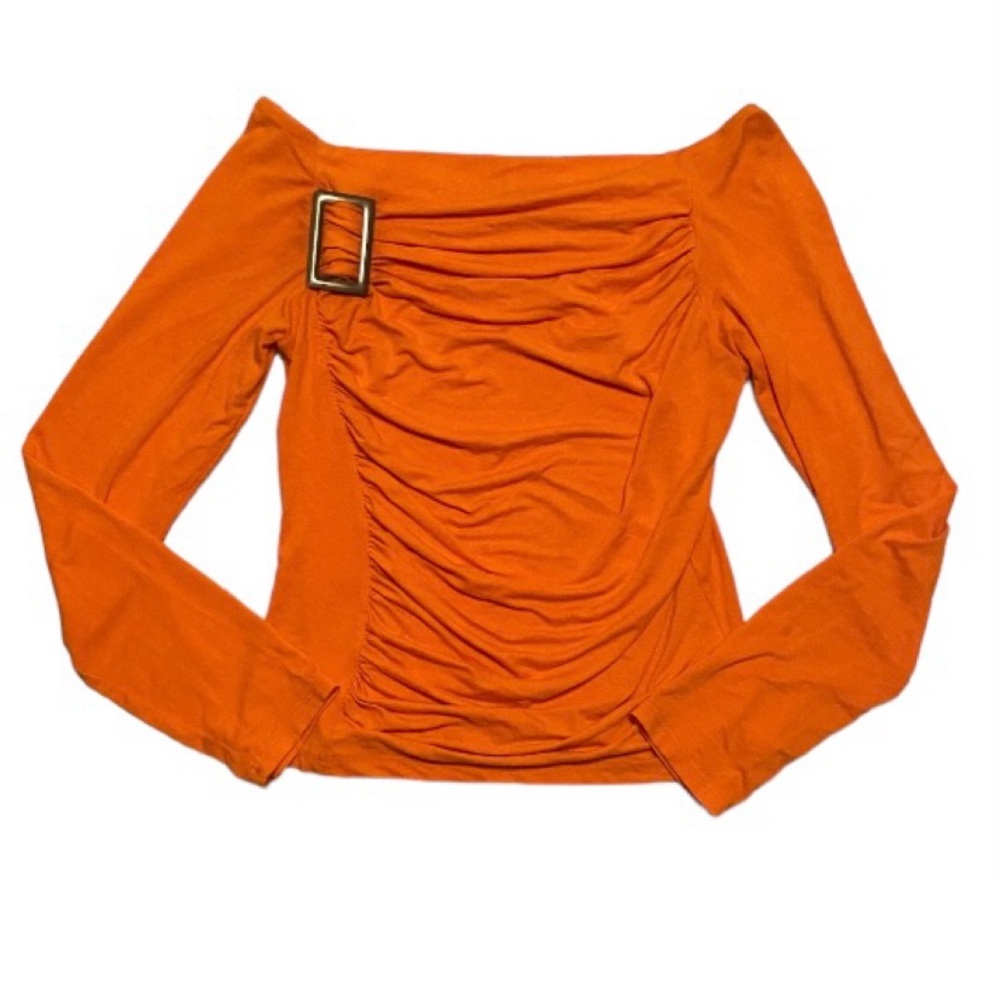 Off the Shoulder Buckle Top